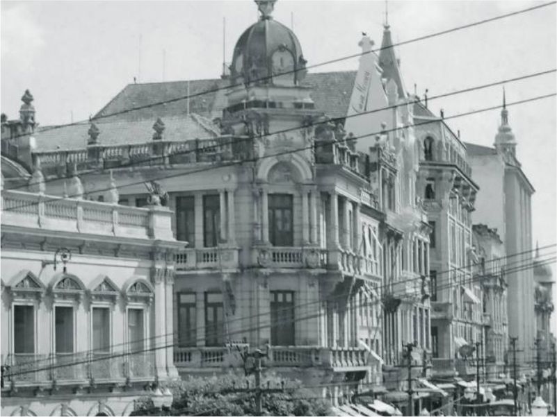 O Palacete em fotografia de época