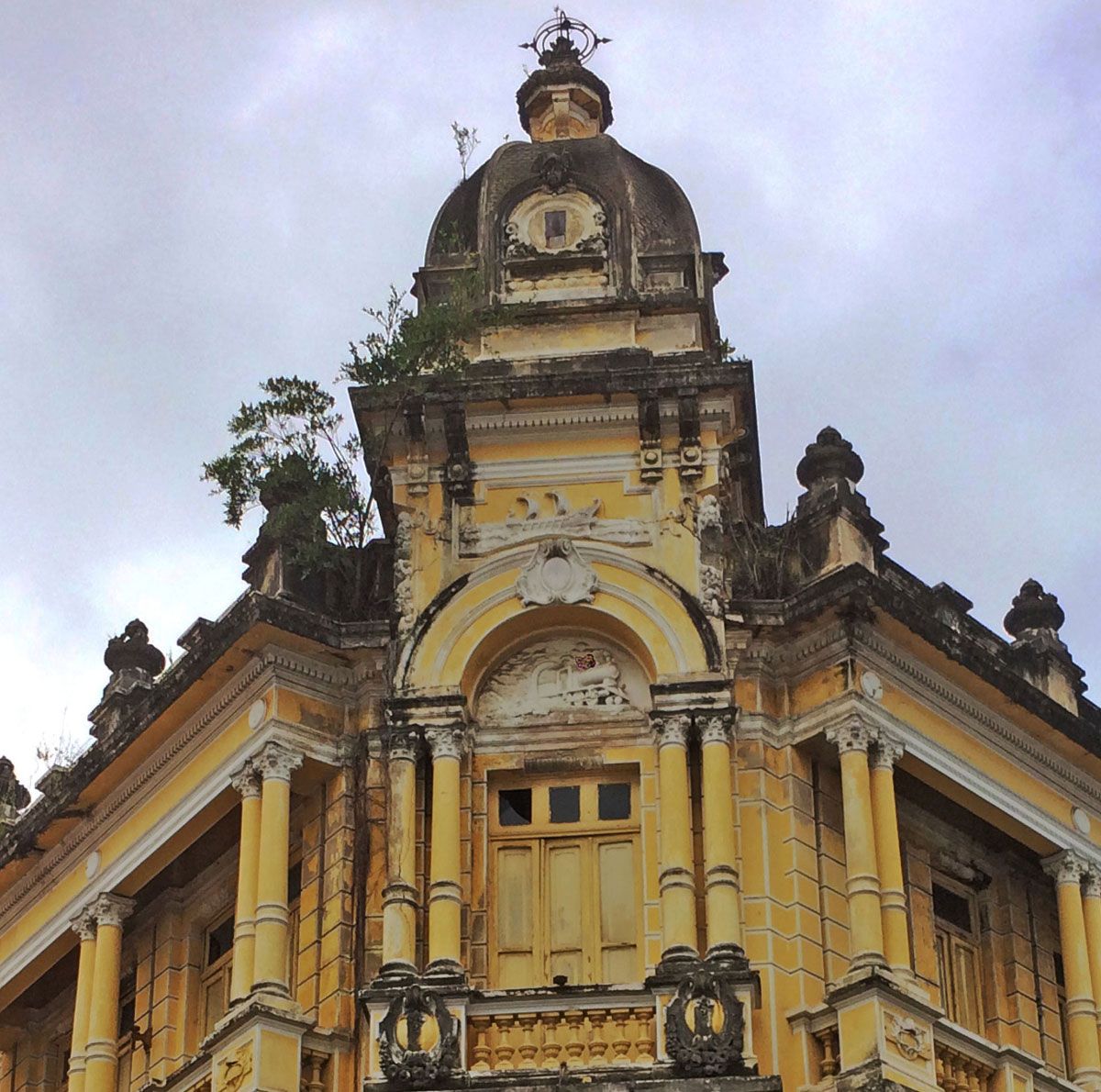 O torreão e a cúpula